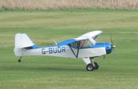 G-BUDR @ EGTH - Taking off from Old Warden - by Chris Holtby