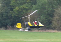 G-KEVG @ EGTH - Rotorsport MT-03 taking off at Old Warden - by Chris Holtby