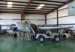N16CL @ F49 - Beechcraft E18S Twin Beech, undergoing maintenance at the Texas Air Museum Caprock Chapter, Slaton TX - by Ingo Warnecke