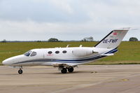 OE-FWF @ EGSH - Arriving at Norwich. - by keithnewsome