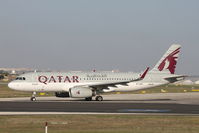 A7-AHT @ LMML - A320 A7-AHT Qatar Airways - by Raymond Zammit