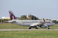 A7-AHP @ LMML - A320 A7-AHP Qatar Airways - by Raymond Zammit