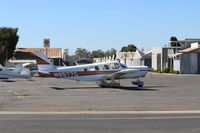 N8577C @ SZP - 1976 Piper PA-32-300 CHEROKEE SIX, Lycoming TIO-540 310 Hp, Turbo upgrade, 3-blade CS prop, on Transient Ramp - by Doug Robertson