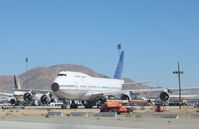 N127UA @ KVCV - Boeing 747-422