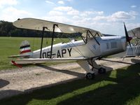 OE-APY @ EDST - parking at ott19 - by Volker Leissing