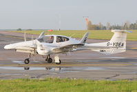 G-YDEA @ EGSH - Arriving at Norwich for fuel stop. - by keithnewsome