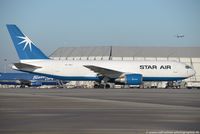 OY-SRJ @ EDDK - Boeing 767-25EF - DQ SRR Star Air - 27195 - OY-SRJ - 19.12.2016 - CGN - by Ralf Winter