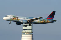 OO-SNE @ LOWW - Brussels Airlines Airbus A320 - by Thomas Ramgraber