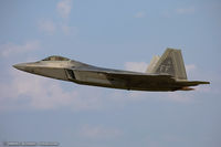 08-4156 @ KOSH - F-22 Raptor 08-4156 FF from 94th FS Hat in the Ring 1st FW Langley AFB, VA