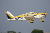 N6573J @ KOSH - Piper PA-28-180 Cherokee  C/N 28-5026, N6573J - by Dariusz Jezewski www.FotoDj.com