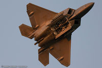 09-4185 @ KOSH - F-22 Raptor 09-4185 FF from 94th FS Hat in the Ring 1st FW Langley AFB, VA