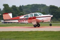 N1593Z @ KOSH - Beech P35 Bonanza  C/N D-6885, N1593Z - by Dariusz Jezewski www.FotoDj.com