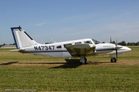 N47347 @ KOSH - Piper PA-34-200T Seneca II  C/N 34-7770387, N47347 - by Dariusz Jezewski www.FotoDj.com