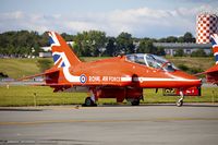 XX311 @ KSWF - RAF Hawk T.1A XX311  from Royal Air Force Aerobatic Team Red Arrows   RAF Scampton, Lincolnshire, UK - by Dariusz Jezewski www.FotoDj.com