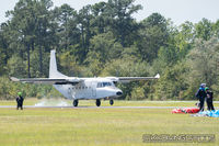 N392CA @ 5W4 - Touching down at Skydive Paraclete XP - by Dave G