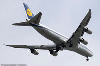 D-ABYT @ KEWR - Boeing 747-830 - Lufthansa  C/N 37844, D-ABYT - by Dariusz Jezewski www.FotoDj.com