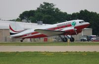N728G @ KOSH - DC-3C - by Florida Metal