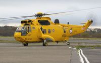 ZH542 @ EGFH - Visiting SAR helicopter operated by A Flight of 22 Squadron RAF. - by Roger Winser