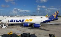 N854GT @ KMIA - Atlas Air - by Florida Metal