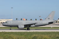 605 @ LMML - A319 605 Hungarian Air Force - by Raymond Zammit