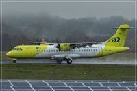 OY-YAB @ EDDR - ATR 72-212A, - by Jerzy Maciaszek