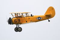 F-AZNF @ LFFQ - Naval Aircraft Factory N3N-3, On display, La Ferté-Alais (LFFQ) air show 2016 - by Yves-Q