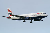 G-EUUP @ LPPT - British Airways Airbus A320 - by Thomas Ramgraber