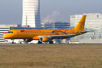 SP-LNO @ LOWW - LOT - Polish Airlines Embraer 195 (Saratov Airlines colors) - by Thomas Ramgraber