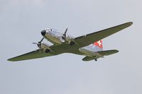 N431HM @ LFFQ - Douglas DC3C-S1C3G, On display, La Ferté-Alais airfield (LFFQ) Airshow 2015 - by Yves-Q