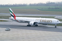 A6-EBB @ LOWW - Emirates Boeing 777-300 - by Thomas Ramgraber
