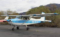 N6757A @ SZP - 1956 Cessna 172, Continental O-300 145 Hp of SIWASH AIR (not a SKYHAWK), 1st year of production, 12 volt electrical system, straight tail - by Doug Robertson