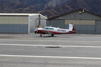 N4786H @ SZP - 1979 Mooney M20J  201. Lycoming IO-360 A&C 200 Hp, taxi to hangar - by Doug Robertson