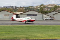 N4786H @ SZP - 1979 Mooney M20J 201, Lycoming IO-360 A&C 200 Hp, landing roll Rwy 04 - by Doug Robertson