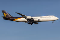 N613UP @ EDDK - N613UP - Boeing 747-8F - United Parcel Service (UPS)