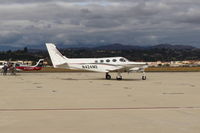 N424ME @ CMA - 1976 Cessna 340A, 2 Continental TSIO-520-NB 310 Hp each, 6 seats, pressurized - by Doug Robertson