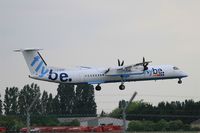 G-ECOT @ LFPO - De Havilland Canada DHC-8-402Q Dash 8, On final rwy 06, Paris-Orly Airport (LFPO-ORY) - by Yves-Q
