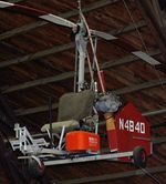 N4840 - Bensen B-8M Gyrocopter at the Arkansas Air & Military Museum, Fayetteville AR