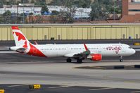 C-FJQL @ KPHX - Air Canada Rouge A321 arriving in PHX - by FerryPNL