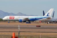 G-STRW @ KGYR - Cabo Verde B752 in the Arizona desert - by FerryPNL