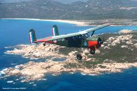 F-GKJT - Max Holste MH-1521M Broussard Nr 106 F-GKJT over Corsica - by Jean-Marc POINCIN