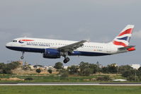 G-MIDX @ LMML - A320 G-MIDX British Airways - by Raymond Zammit