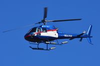 N317EX @ KAVX - Island Express AS350 overflying AVX - by FerryPNL