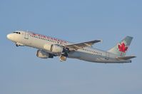 C-FTJO @ KLAX - Air Canada A320 taking-off just before sunset - by FerryPNL