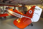 N563Y - Stearman 4-D Junior Speedmail at the Kansas Aviation Museum, Wichita KS