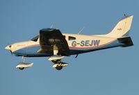 G-SEJW @ EGSH - On final for RWY 27 during missed approach training. - by Michael Pearce