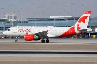 C-GITP @ KLAS - Air Canada Rouge A319 taking-off. - by FerryPNL