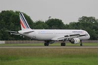 F-GTAQ @ LFPO - Airbus A321-211, Reverse thrust landing rwy 06, Paris-Orly airport (LFPO-ORY) - by Yves-Q