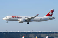 HB-JCO @ LOWW - Swiss International Airlines Airbus A220-300 - by Thomas Ramgraber