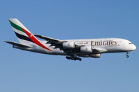 A6-EEL @ LOWW - Emirates Airbus A380 - by Thomas Ramgraber