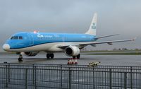 PH-EZF @ EGSH - Arriving on Stand 4 from Amsterdam (AMS). - by Michael Pearce